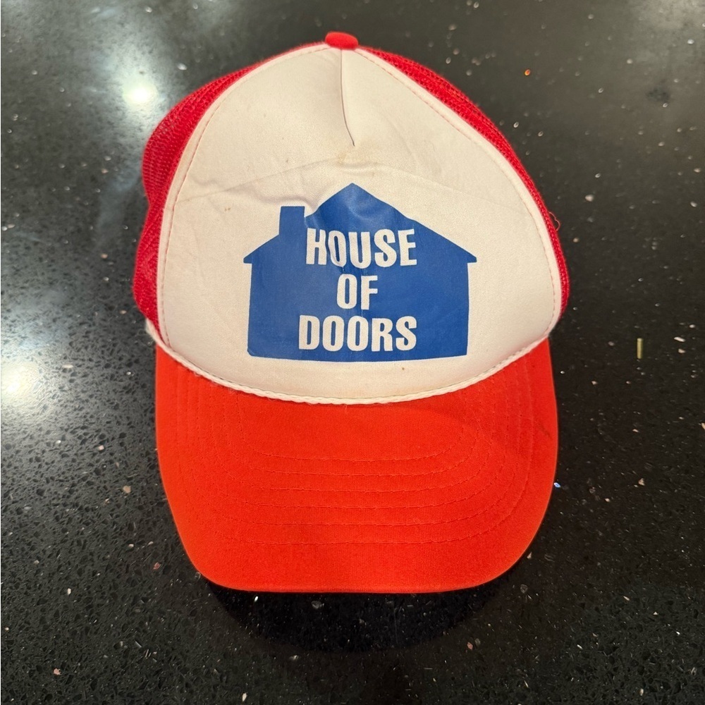 House of Doors Red and White Party Hat
